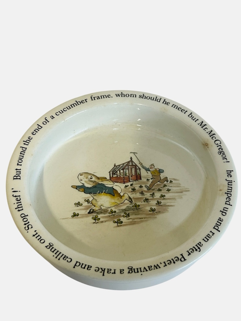 Wedgwood Beatrix Potter Peter Rabbit Child's Bowl